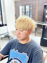 はんなり 行徳&nbsp;抜きっぱなしブロンド×マッシュショート