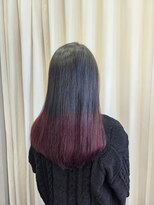 ラルーチェ ラスパ御嵩店(La Luce)&nbsp;ワインレッドのグラデーションカラー