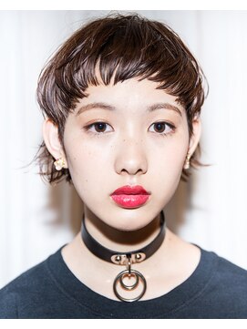 カムジーヘッド(COMEGHEAD) マッシュウルフ×ウエットスタイル【熊本/南区/平成/平成駅】