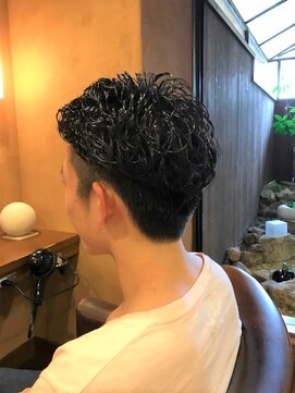 アイムアネックス サラ 三条店(I'm annex sala) ｍｅｎ'ｓ刈上げ　パーマスタイル