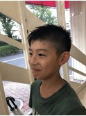 兄弟カット・ショートスタイル