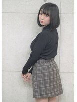 ベルナ(BELUNA)&nbsp;黒髪2ｗａｙワンレンボブ☆3