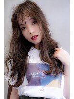 レニーバイエース(LANY by ACE)&nbsp;【LANY 横浜】ほつれミディ×マロンベージュ