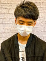 銀座マツナガ 新宿野村ビル店&nbsp;毛量多い癖毛の方オススメ！2ブロックショートマッシュスタイル