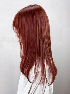 アイティー バイ アルバム 中野店(IT by ALBUM) カシスオレンジ_オリーブカラーハイライトカラー_ba306003