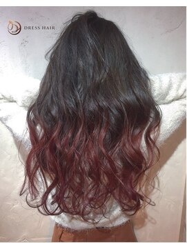 ドレスヘアーガーデン(DRESS HAIR GARDEN) 大人可愛い☆グラデーションピンクバイオレット