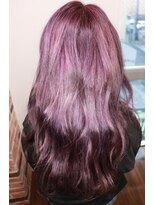 ジウ 上通り(JIU)&nbsp;20代大人かわいいゆるふわスタイル◎ハイトーン×ピンクアッシュ