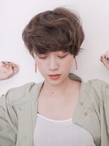 ノア 北浦和店(Noa) ハンサムショート/ショートボブ/ベージュ/カット+カラー/北浦和