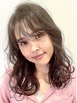 トリコ ショップアンドヘアサロン(tricot shop hair salon)&nbsp;くびれミディ/20代30代/小顔ミディバング