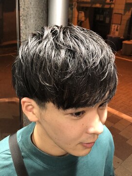 ヒロギンザ 神田店(HIRO GINZA) ツーブロックマッシュ