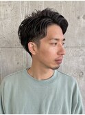 20代30代メンズソフトツーブロックビジネス大人カッコイイ
