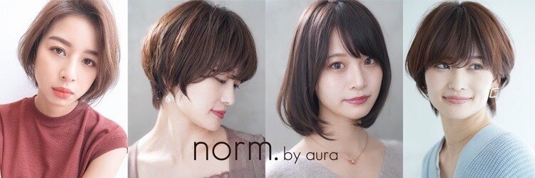 ノーム バイ アウラ(norm. by aura)のサロンヘッダー