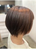 20代30代丸みショート