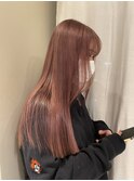 【恵比寿ro-ro】髪質改善×ピンクベージュ