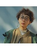 タイトなショートパーマ