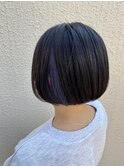 Lia&岡本拓朗 インナーカラーは少し濃いめをおすすめ!