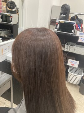 ビーズカラーイオン 酒田南店 N.ファッションカラー明るめオリエンタルピンクで華やかに