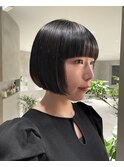 ミニボブ/ボブ/マッシュショート/丸みショート/ショートカット