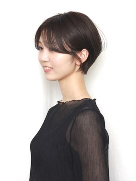 ピークアブー アヴェダ 池袋東武(PEEK-A-BOO AVEDA) ナチュラルハンサムショート、くびれショート