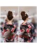 【16時～22時】ヘアセット＋浴衣着付け￥4700【神宮祭】