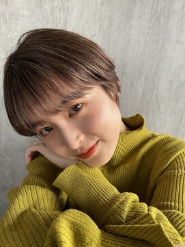 スミス 秋葉原(Smith) マッシュショート/髪質改善/イルミナカラー