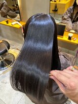 ジーナ 船橋(Zina)&nbsp;髪質改善＊ロングレイヤーグレーベージュ＊美髪【Zina船橋】