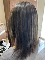 美容室 プラセル(Plaser)&nbsp;【ブリーチ】ハイライト＋全体イルミナカラー＋TR￥12900