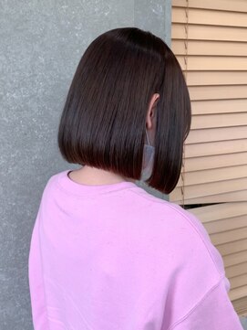 ロンド 表参道店(Lond) ◇ボブ 縮毛矯正 顔周りカット 表参道 髪質改善