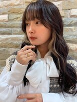 アージュ 久留米ゆめタウン店&nbsp;ロングレイヤー　顔周りレイヤー　巻き髪