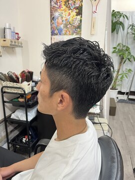 フラワー(Flower) 刈り上げ+パーマ