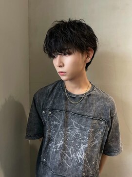 ミンクス渋谷スマートサロン(MINX shibuya smart salon) 【MINX】メンズ韓国マッシュニュアンスパーマ_渋谷/表参道