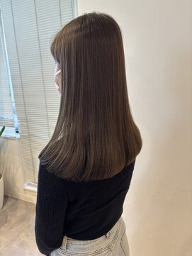 ユーフォリア 青山(Euphoria) 髪質改善ストレート×イルミナカラー◯担当ももこ