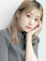 マカロン 白河中山店(MACARON) イメチェン/ホワイトブロンド/外ハネボブ/美髪/白河26