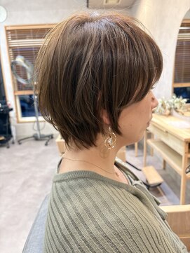 ルピナス ショートボブ