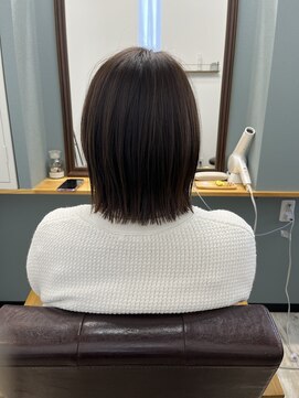 サニー あま店(Sunny) 切りっぱなしツヤボブ