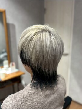 ビス ヘア アンド ビューティー 西新井店(Vis Hair＆Beauty) 20代30代大人可愛いダブルカラーブリーチハイトーンカラー