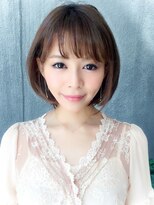 ジーナ 名駅(XENA.) 韓国風巻き/姫カットレイヤー/くすみベージュ/髪質改善★88