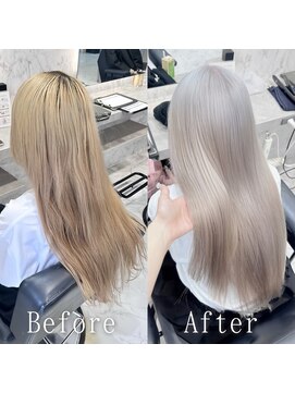 ARビューティー ギンザ(AR Beauty Ginza) スノーホワイト#シールエクステ#ホワイトグレージュ#韓国#銀座