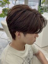 エデアンホンテン メンズサロン(EDEAN 本店 （旧：EDEAN 上通）)&nbsp;ニュアンスセンターパート ニュアンスパーマ 熊本メンズカット