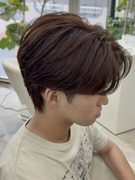 エデアンホンテン メンズサロン(EDEAN 本店 （旧：EDEAN 上通）) ニュアンスセンターパート ニュアンスパーマ 熊本メンズカット