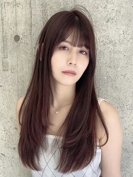 リス バイ ソヨン(Lis by SOYON) イメチェン/ぱっつん前髪/韓国/レイヤーカット/透明感カラー