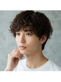 10代20代30代/センターパート/ナチュラルパーマ/越谷