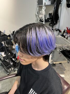 アンジェ(ange) メンズパープルカラー_yuzuki