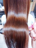 ミュズィー ドゥ ヘア(Musee du hair)&nbsp;ピンクベージュ髪質改善カラー