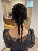 【tight arrange】カチモリヘアお呼ばれにおすすめです♪