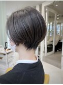 丸みショートボブ