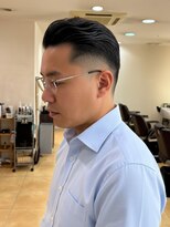 ネクストラグザ 大阪店&nbsp;オールバック×フェード