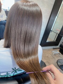 ロウエン 筑紫野(LOWEN) さら艶LOWEN髪質改善カラー