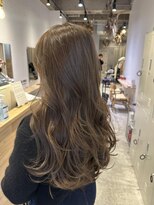 リタ(rita.) 大串 レイヤー ロング ブラウンベージュ