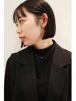 イコール 千葉(equal)&nbsp;大人ガーリー/ダークアッシュ/ミディアムレイヤーカット[千葉]